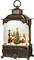 Sanchez; Christmas Snow Globe Lantern, Christmas Decorations for Home,Musical Snow Globe Glittering Snowy Cabin Glitter Globe with Village in The Woods,Timer & Music, USB & Battery Powered10.2In; Category:Christmas Snow Globes; Image:5